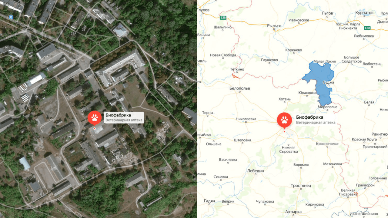 Zásah podzemního bunkru v oblasti Sumy